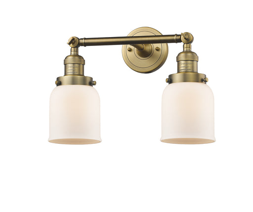 Innovations - 208-BB-G51 - Two Light Bath Vanity - Franklin Restoration - Brushed Brass