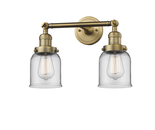 Innovations - 208-BB-G52 - Two Light Bath Vanity - Franklin Restoration - Brushed Brass