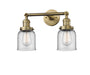 Innovations - 208-BB-G52 - Two Light Bath Vanity - Franklin Restoration - Brushed Brass