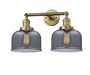 Innovations - 208-BB-G73 - Two Light Bath Vanity - Franklin Restoration - Brushed Brass