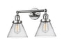 Innovations - 208-PC-G42 - Two Light Bath Vanity - Franklin Restoration - Polished Chrome