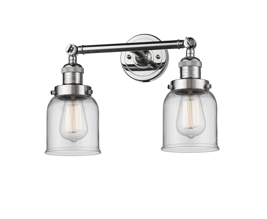 Innovations - 208-PC-G52 - Two Light Bath Vanity - Franklin Restoration - Polished Chrome