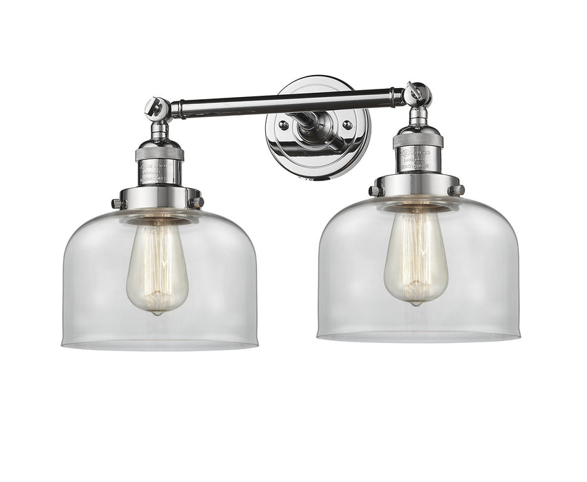 Innovations - 208-PC-G72 - Two Light Bath Vanity - Franklin Restoration - Polished Chrome