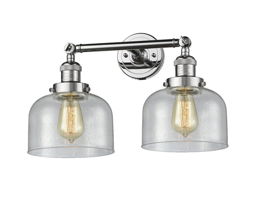 Franklin Restoration Two Light Bath Vanity Polished Chrome