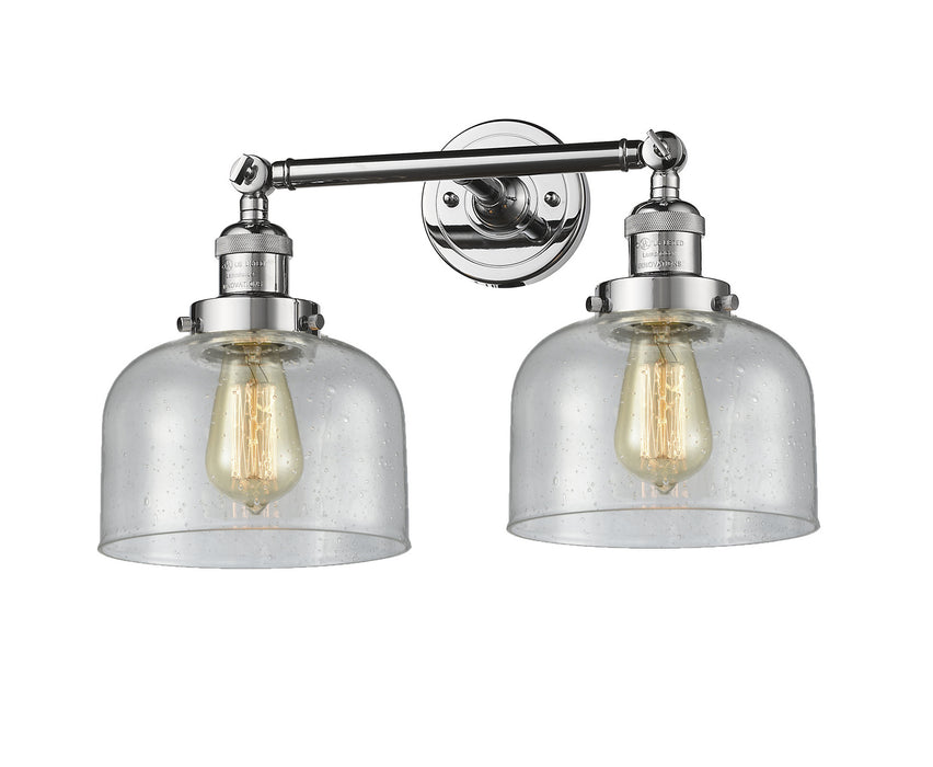 Innovations - 208-PC-G74 - Two Light Bath Vanity - Franklin Restoration - Polished Chrome