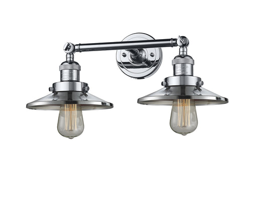 Innovations - 208-PC-M7 - Two Light Bath Vanity - Franklin Restoration - Polished Chrome