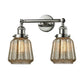 Innovations - 208-PN-G146 - Two Light Bath Vanity - Franklin Restoration - Polished Nickel