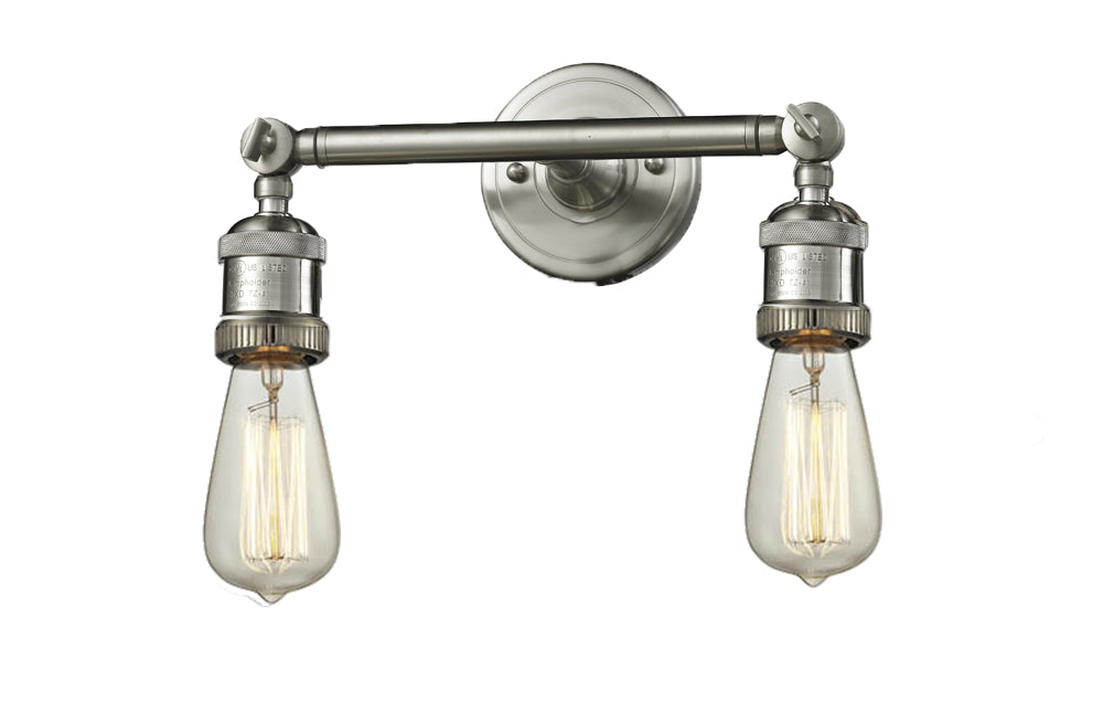 Innovations - 208-SN - Two Light Bath Vanity - Franklin Restoration - Brushed Satin Nickel