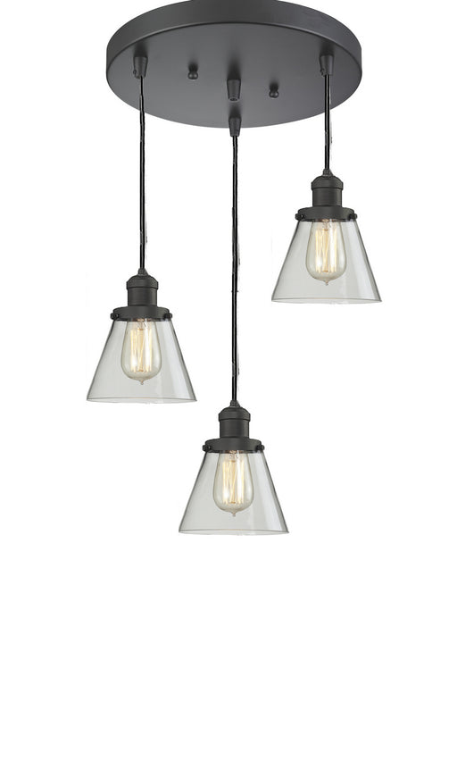 Innovations - 211/3-OB-G62 - Three Light Pendant - Franklin Restoration - Oil Rubbed Bronze
