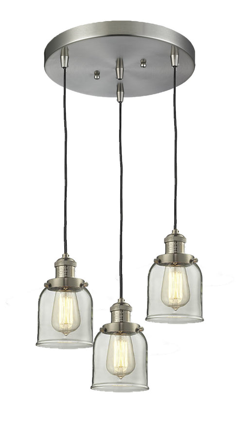 Innovations - 211/3-SN-G52 - Three Light Pendant - Franklin Restoration - Brushed Satin Nickel