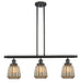 Innovations - 213-OB-G146 - Three Light Island Pendant - Franklin Restoration - Oil Rubbed Bronze