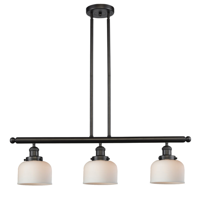 Innovations - 213-OB-G71 - Three Light Island Pendant - Franklin Restoration - Oil Rubbed Bronze