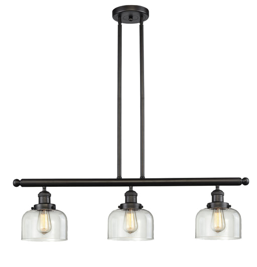 Innovations - 213-OB-G72 - Three Light Island Pendant - Franklin Restoration - Oil Rubbed Bronze