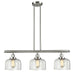 Innovations - 213-SN-G72 - Three Light Island Pendant - Franklin Restoration - Brushed Satin Nickel