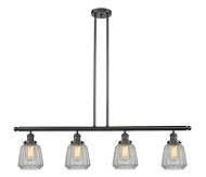 Innovations - 214-OB-G142 - Four Light Island Pendant - Franklin Restoration - Oil Rubbed Bronze