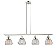 Innovations - 214-PN-G172 - Four Light Island Pendant - Franklin Restoration - Polished Nickel