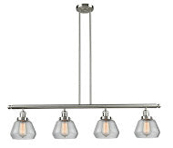 Innovations - 214-SN-G172 - Four Light Island Pendant - Franklin Restoration - Brushed Satin Nickel