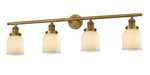 Innovations - 215-BB-G51 - Four Light Bath Vanity - Franklin Restoration - Brushed Brass