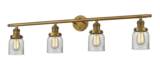 Innovations - 215-BB-G52 - Four Light Bath Vanity - Franklin Restoration - Brushed Brass