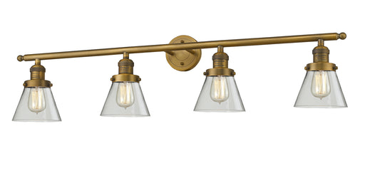 Innovations - 215-BB-G62 - Four Light Bath Vanity - Franklin Restoration - Brushed Brass