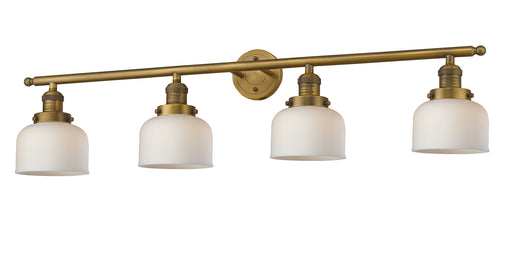 Innovations - 215-BB-G71 - Four Light Bath Vanity - Franklin Restoration - Brushed Brass