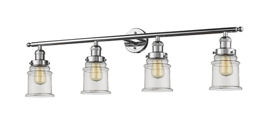 Innovations - 215-PC-G182 - Four Light Bath Vanity - Franklin Restoration - Polished Chrome