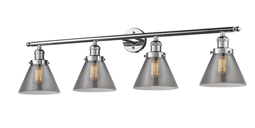 Franklin Restoration Four Light Bath Vanity Polished Chrome