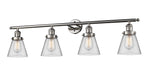 Innovations - 215-PC-G62 - Four Light Bath Vanity - Franklin Restoration - Polished Chrome