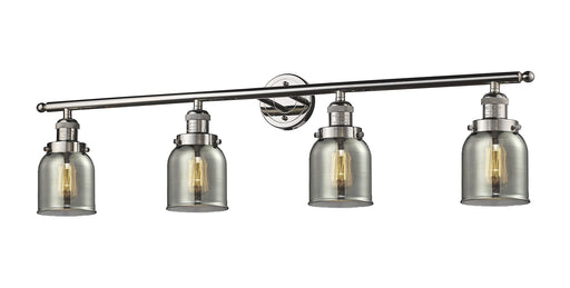 Innovations - 215-PN-G53 - Four Light Bath Vanity - Franklin Restoration - Polished Nickel