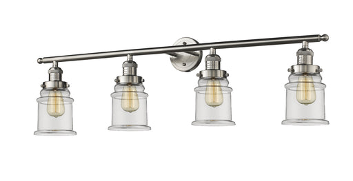 Innovations - 215-SN-G182 - Four Light Bath Vanity - Franklin Restoration - Brushed Satin Nickel