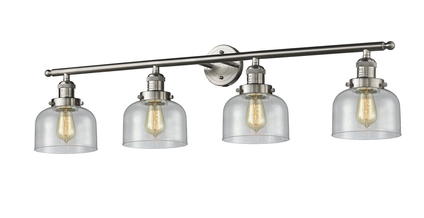 Innovations - 215-SN-G74 - Four Light Bath Vanity - Franklin Restoration - Brushed Satin Nickel