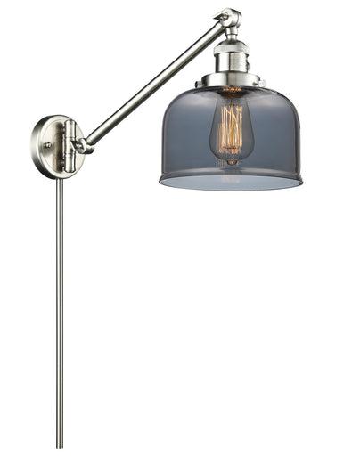 Franklin Restoration One Light Swing Arm Lamp Brushed Satin Nickel