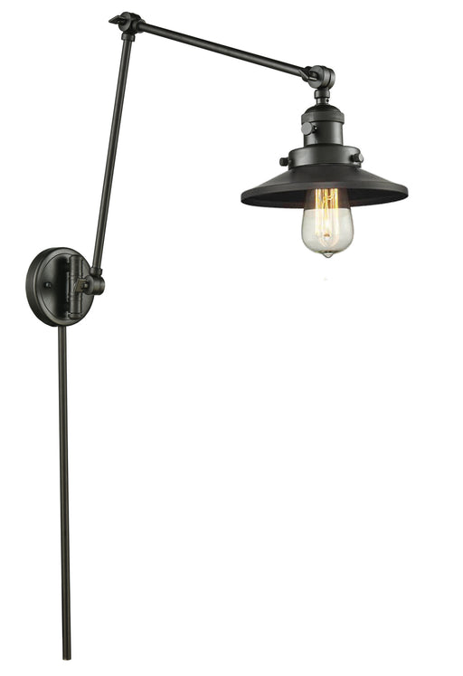 Innovations - 238-OB-M5 - One Light Swing Arm Lamp - Franklin Restoration - Oil Rubbed Bronze
