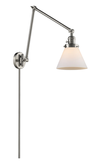 Innovations - 238-SN-G41 - One Light Swing Arm Lamp - Franklin Restoration - Brushed Satin Nickel