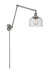 Innovations - 238-SN-G74 - One Light Swing Arm Lamp - Franklin Restoration - Brushed Satin Nickel