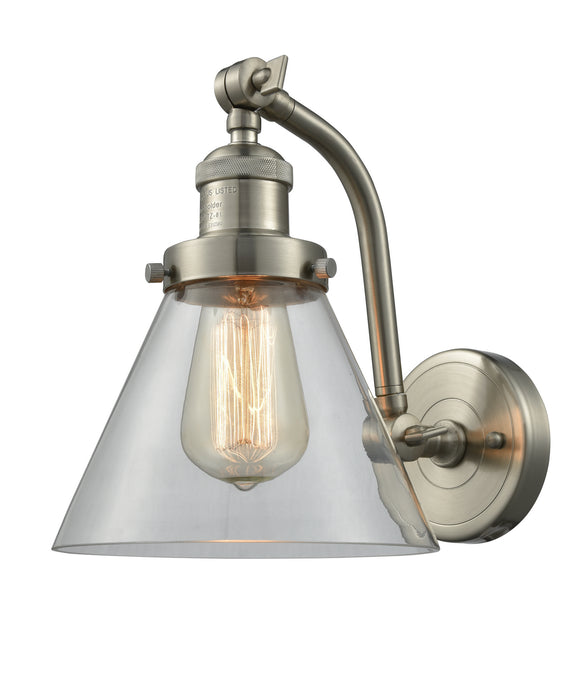 Innovations - 515-1W-SN-G42 - One Light Wall Sconce - Franklin Restoration - Brushed Satin Nickel