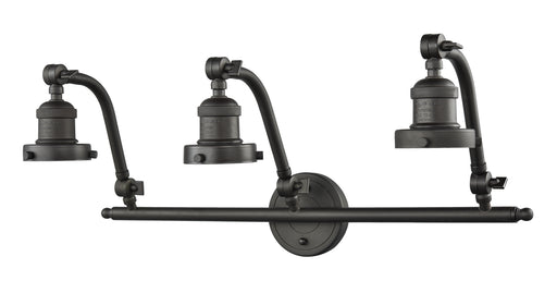 Innovations - 515-3W-OB - Three Light Bath Vanity - Franklin Restoration - Oil Rubbed Bronze