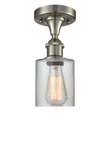 One Light Semi-Flush Mount