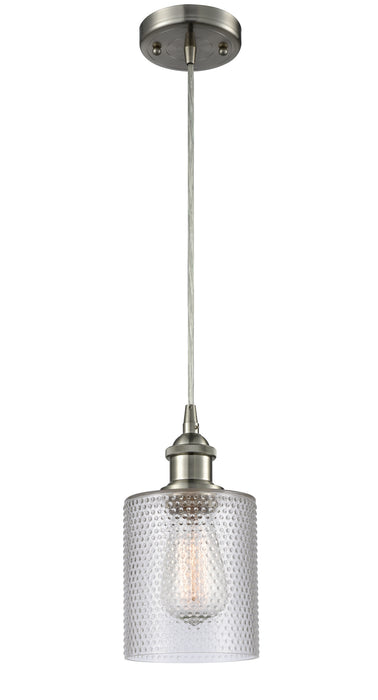 Innovations - 516-1P-SN-G112 - One Light Mini Pendant - Ballston - Brushed Satin Nickel