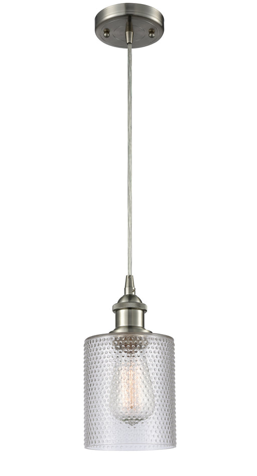 Innovations - 516-1P-SN-G112 - One Light Mini Pendant - Ballston - Brushed Satin Nickel