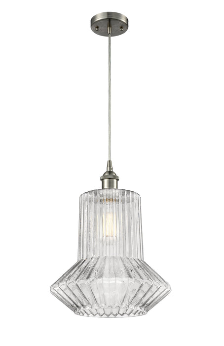 Innovations - 516-1P-SN-G212 - One Light Mini Pendant - Ballston - Brushed Satin Nickel