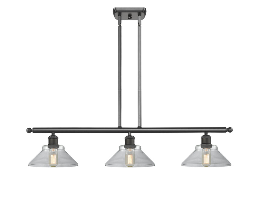 Innovations - 516-3I-OB-G132 - Three Light Island Pendant - Ballston - Oil Rubbed Bronze