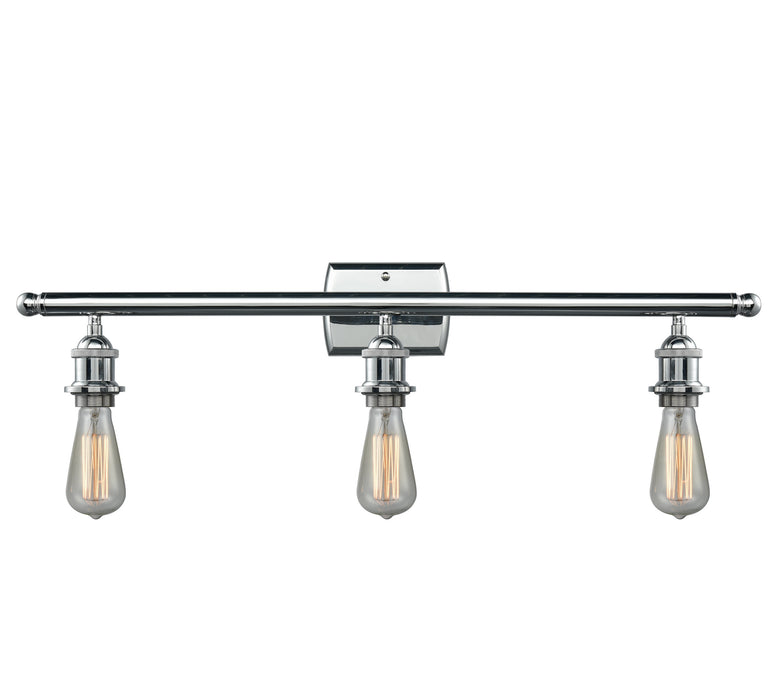 Innovations - 516-3W-PC - Three Light Bath Vanity - Ballston - Polished Chrome