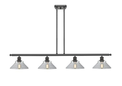 Ballston Four Light Island Pendant Oil Rubbed Bronze