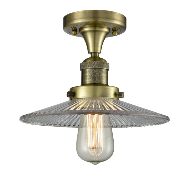 Innovations - 517-1CH-AB-G2 - One Light Semi-Flush Mount - Franklin Restoration - Antique Brass