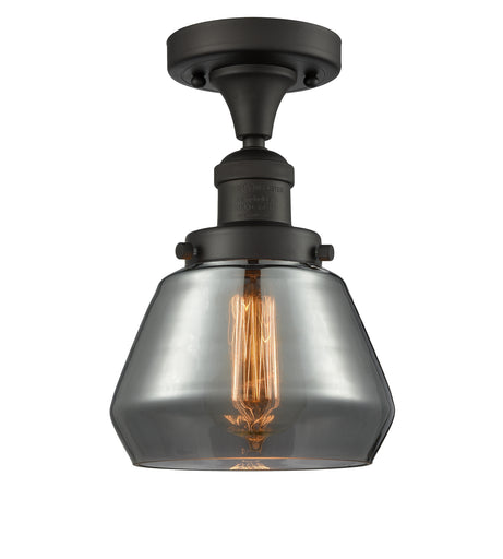 Franklin Restoration One Light Semi-Flush Mount Oil Rubbed Bronze
