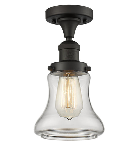 Franklin Restoration One Light Semi-Flush Mount Oil Rubbed Bronze