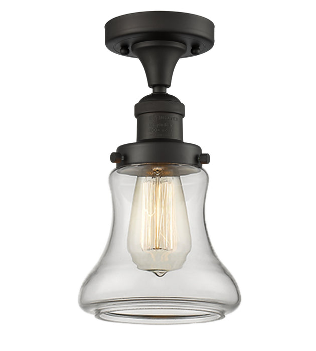 Innovations - 517-1CH-OB-G192 - One Light Semi-Flush Mount - Franklin Restoration - Oil Rubbed Bronze