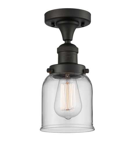 Franklin Restoration One Light Semi-Flush Mount Oil Rubbed Bronze