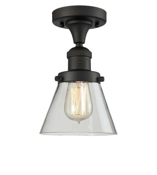Innovations - 517-1CH-OB-G62 - One Light Semi-Flush Mount - Franklin Restoration - Oil Rubbed Bronze